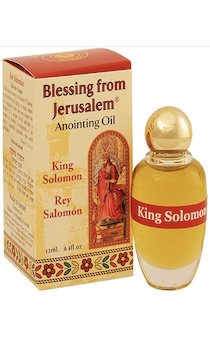 Елей помазания из Израиля с ароматом Царь Соломон (объем 12 мл) (очень ароматный, возможно использование вместо парфюма)