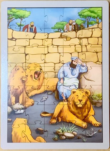 Пазл деревянный "Даниил", размер в собранном виде 150*210 мм, 35  пазлов, для детей 3+