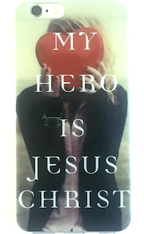  ()   IPHONE 5 "My Hero is Jesus Christ"  