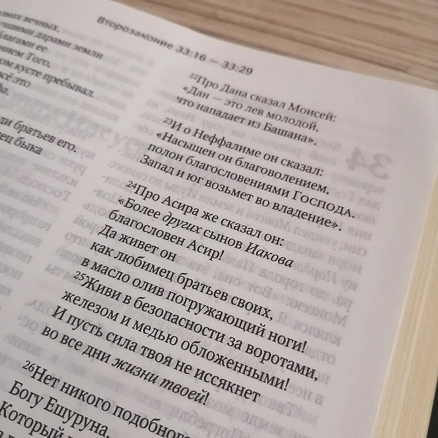 Библия в современном русском переводе 061. Под редакцией Кулакова. Твердый переплет, Большой формат 154*220мм, цвет синий