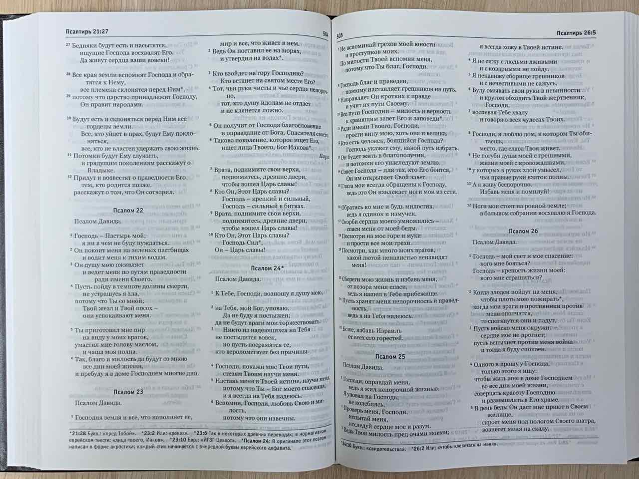 Библия в современном переводе (новый русский перевод) 073 цвет синий
