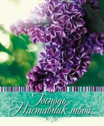 Открытка маленькая №344 - Господь - Наставник твой