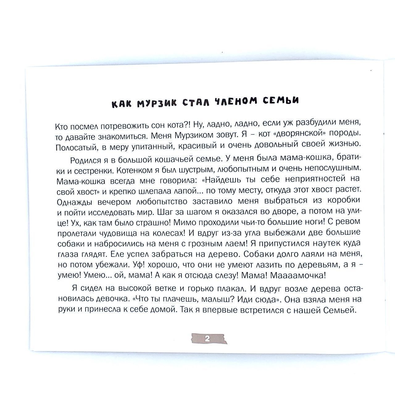 Удивительные приключения кота Мурзика с духовным смыслом. Для детей 3+