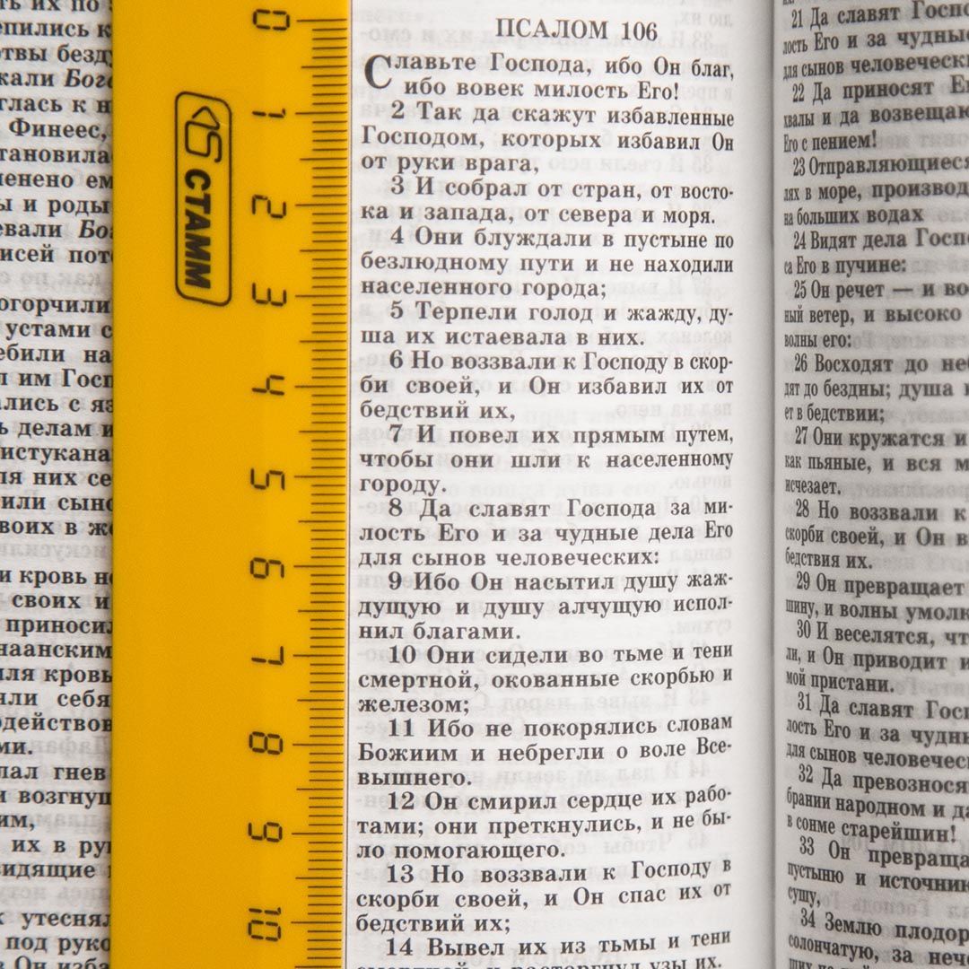 Библия 053 формат, дизайн "колос", надпись "Библия", черная, твердый переплет, параллельные места в середине, синодальный перевод