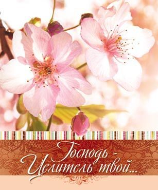 Открытка маленькая №340 - Господь - Целитель твой
