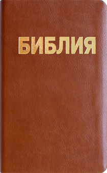 БИБЛИЯ (043, цвет коричневая, переплет из термовинила)