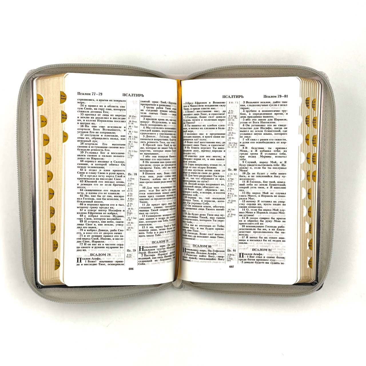 Дисконт. На задней стороне обложки справа от стиха из библии зацепка в виде полосы. Библия 048 zti код 25048-54 цветная печать "орел", переплет из искусственной кожи  на молнии с индексами, формат 125*195 мм, золотой обрез