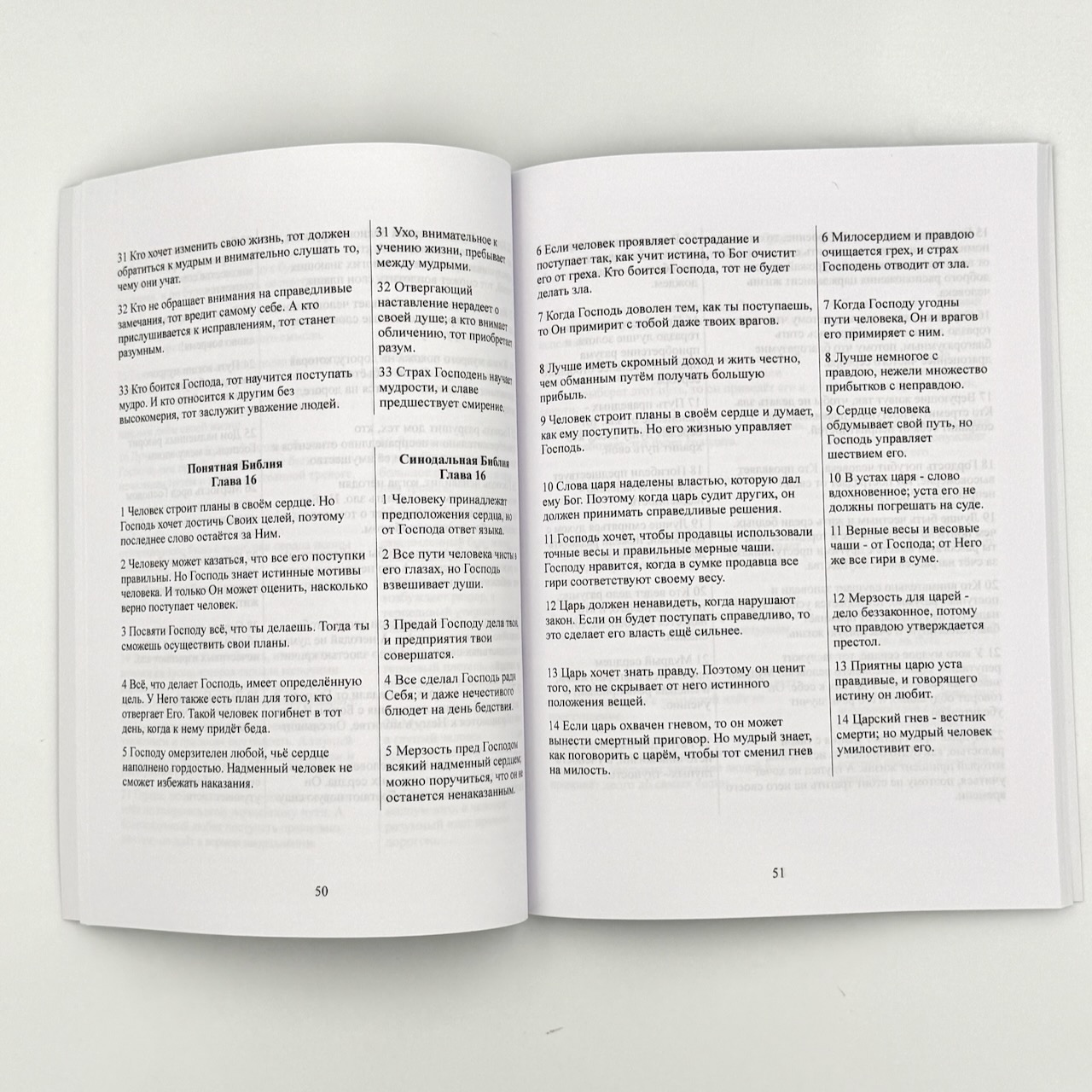 Книга Притч. Понятная Библия на современном языке. Расширенный перевод с параллельным текстом Синодальной Библии.