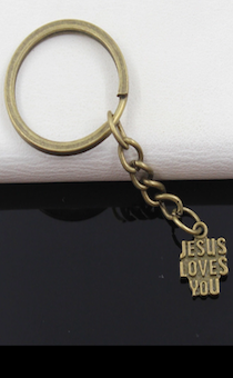    , "JESUS LOVES YOU",   