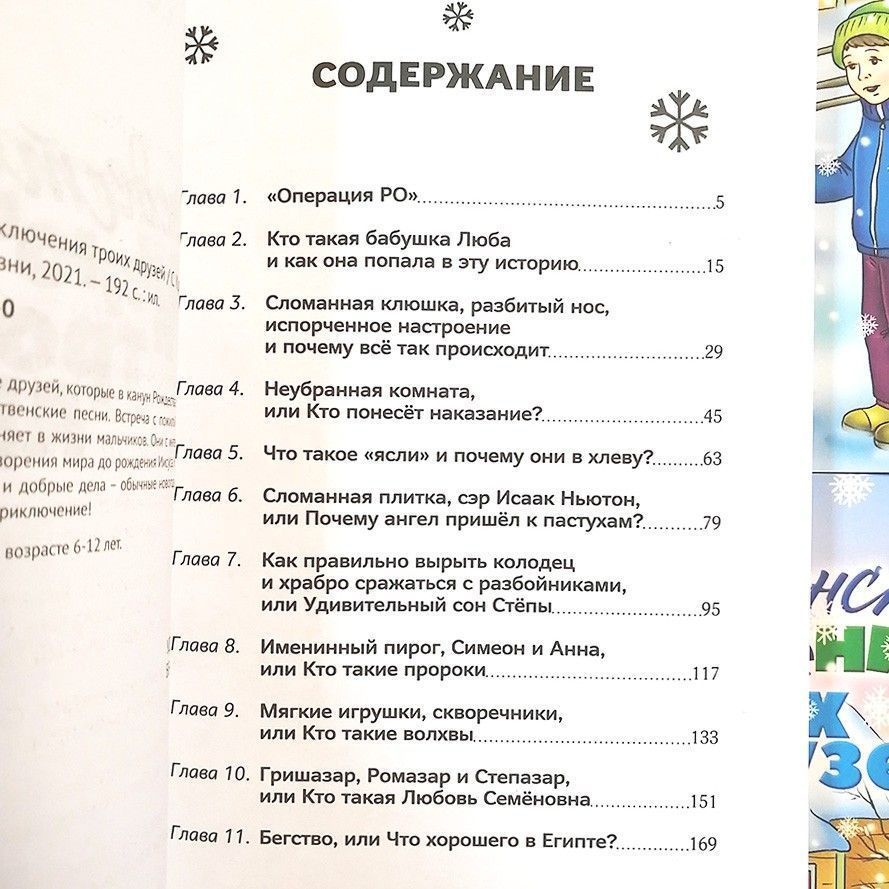 Рождественские приключения троих друзей. Рассказы. Для детей 6+