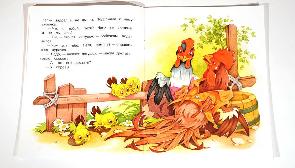 Как курочка петушка спасала. Для детей 0+