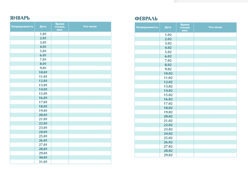 Дневник чтения Библии «Библия за 15 минут в день»  взрослый. Духовная самодисциплина