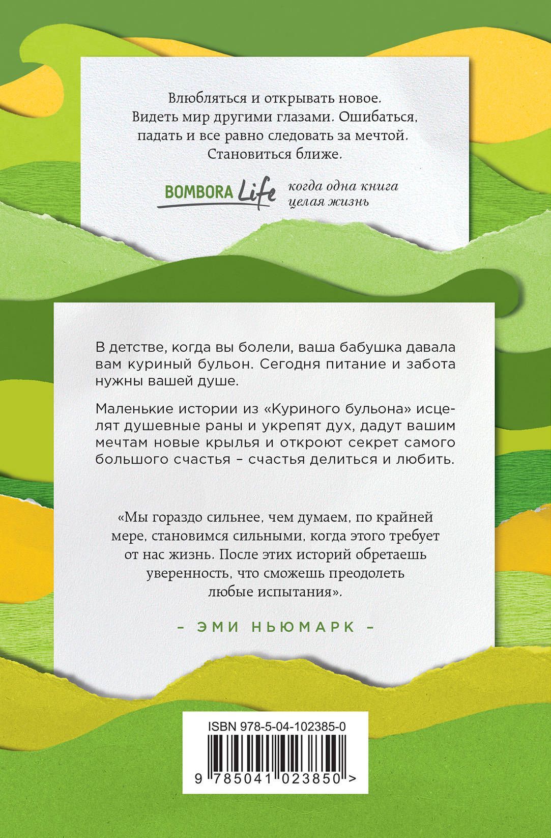 Куриный бульон для души: 101 вдохновляющая история о сильных людях и удивительных судьбах (зеленая обложка)