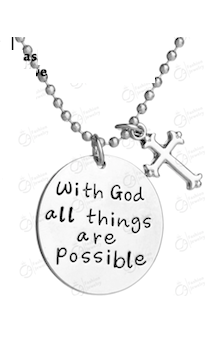        "With God All things are possible" ("   ") +      (48  ),  