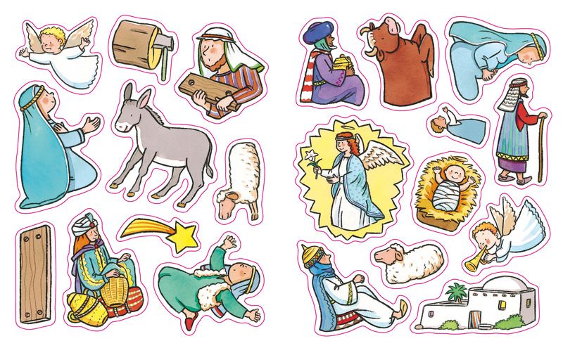 Праздник Рождества (с наклейками). Для детей 0+