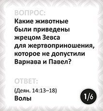 Настольная игра. Библейское лото. Новозаветная церковь. Для детей 10+
