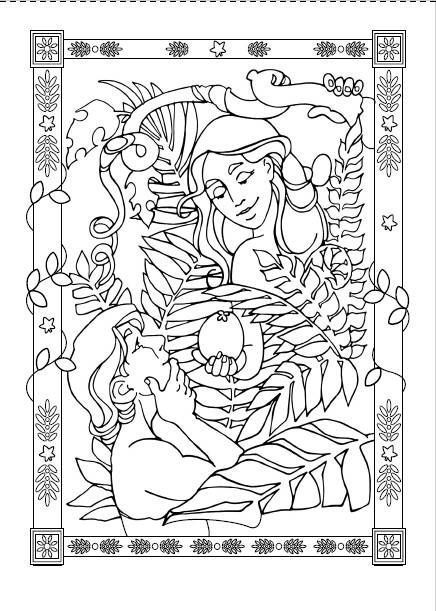 Поучительные Библейские истории. Раскраска с вопросами и заданиями.  Для детей 6+